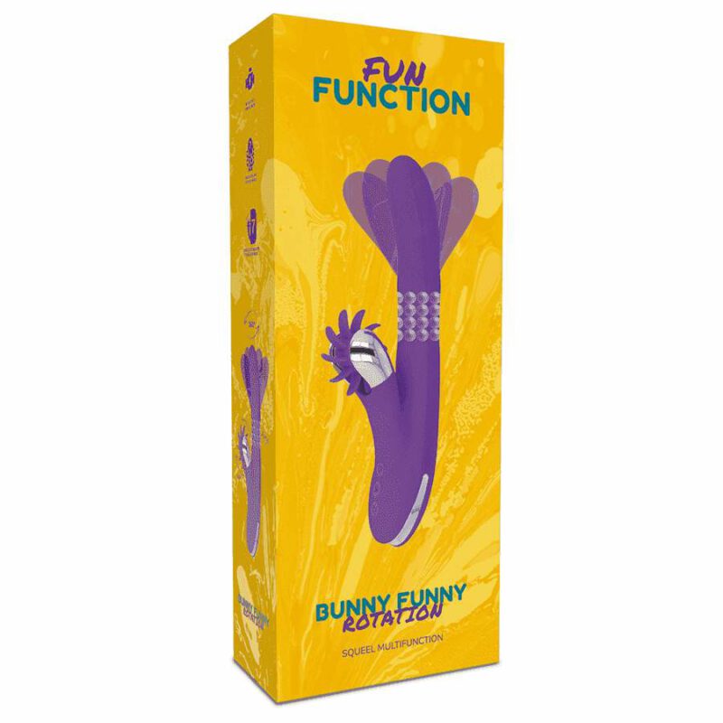 Fun Function Bunny Funny Rotation 2.0 Clitoral Stimulators | SEX Shop Ireland 4