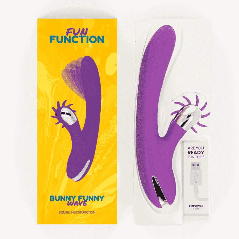 Fun Function Bunny Funny Wave 2.0 G-spot Vibrators | SEX Shop Ireland 5