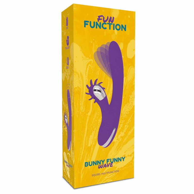 Fun Function Bunny Funny Wave 2.0 G-spot Vibrators | SEX Shop Ireland 4