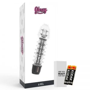 Glossy Axel Vibrator Black Classic Vibrators | SEX Shop Ireland
