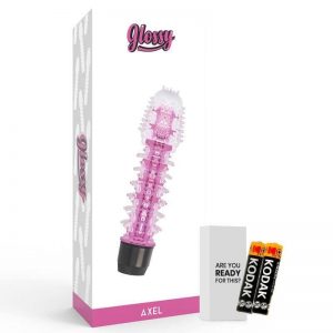Glossy Axel Vibrator Pink Masturbators for Women | SEX Shop Ireland