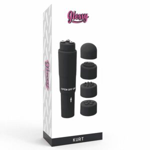 Glossy Kurt Pocket Massager Black Bullet Vibrators | SEX Shop Ireland 3