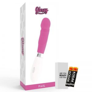 Glossy Paul Vibrator Pink Masturbators for Women | SEX Shop Ireland
