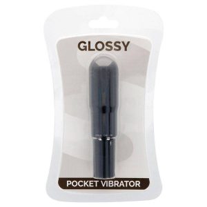 Glossy Pocket Vibrator Black Clitoral Stimulators | SEX Shop Ireland