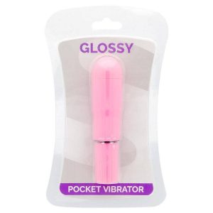 Glossy Pocket Vibrator Deep Rose Clitoral Stimulators | SEX Shop Ireland 3