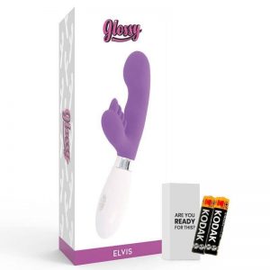 Glossy Rabbit Elvis Purple Masturbators for Women | SEX Shop Ireland