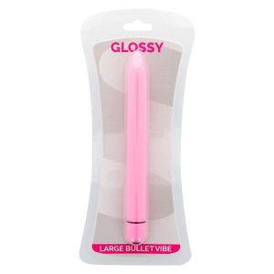 Glossy Slim Vibrator Pink Clitoral Stimulators | SEX Shop Ireland 3