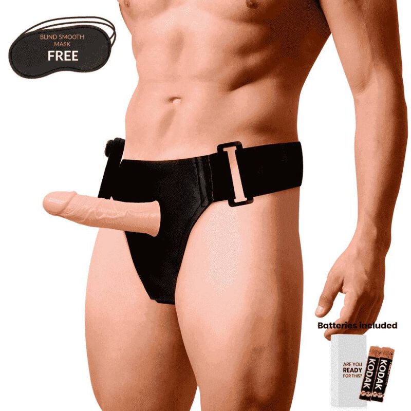 Harness Attraction Gregory Strap-on Hollow Extender  Vibrator 16.5 X 4.3 Cm Penis Extenders & Sleeves | SEX Shop Ireland 4