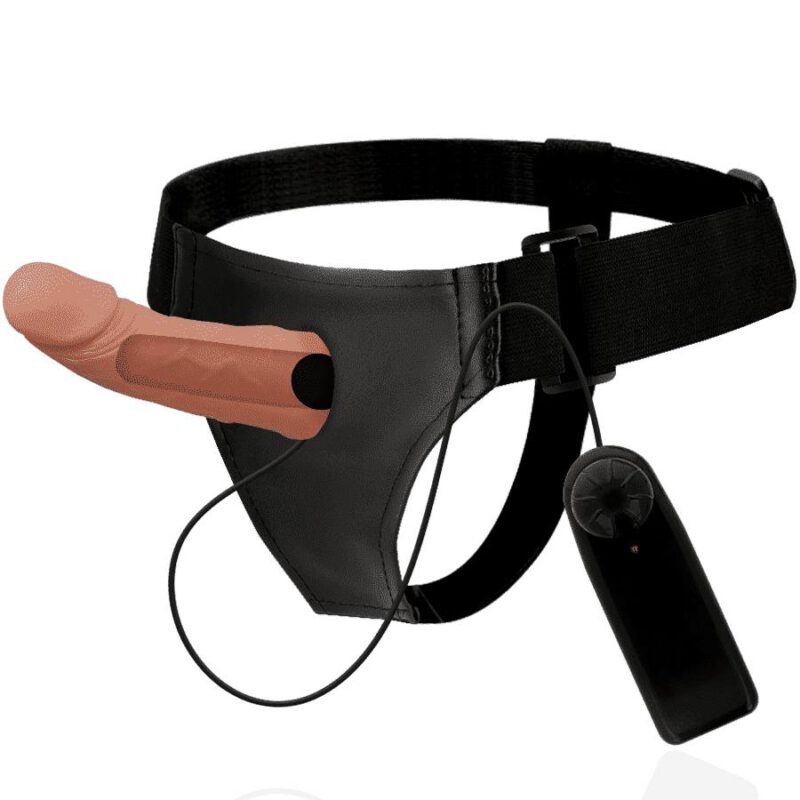 Harness Attraction Marcos  Strap-on Hollow Extender  Vibrator 15 X 5 Cm Penis Extenders & Sleeves | SEX Shop Ireland 5