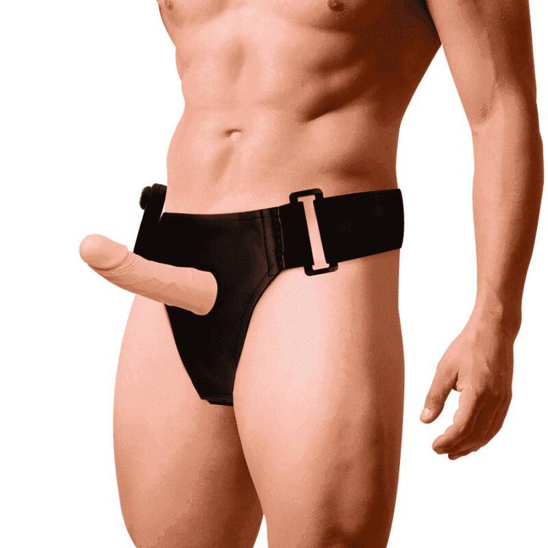 Harness Attraction Marcos  Strap-on Hollow Extender  Vibrator 15 X 5 Cm Penis Extenders & Sleeves | SEX Shop Ireland 6