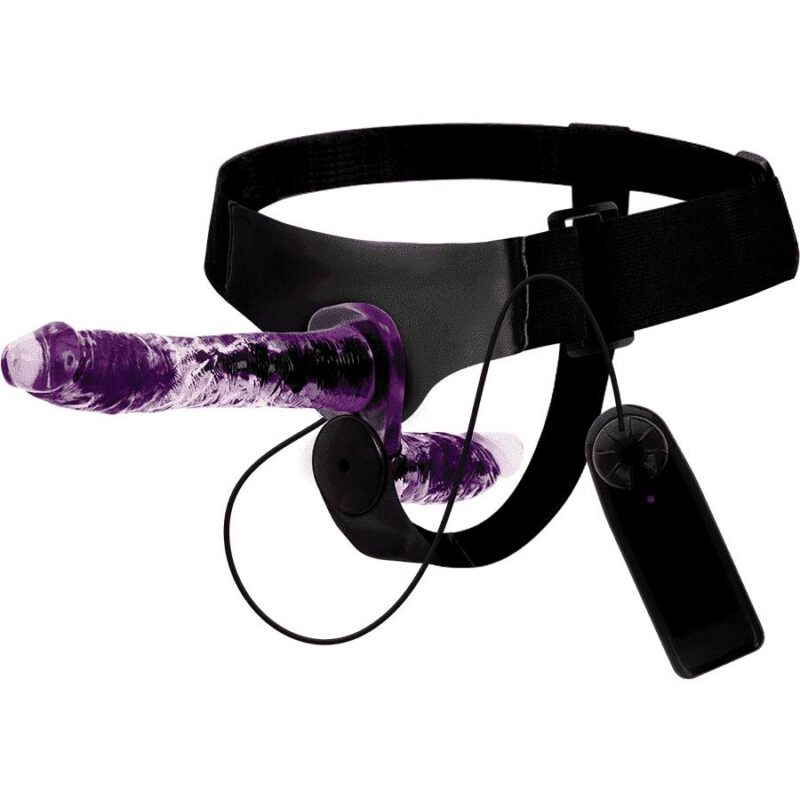 Harness Attraction Rodney  Double Purple Vibrator  18  X 3.5cm Sex Toys | SEX Shop Ireland 5