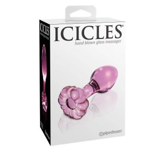 Icicles Number 48 Hand Blown Glass Massager Butt Plugs | SEX Shop Ireland 3