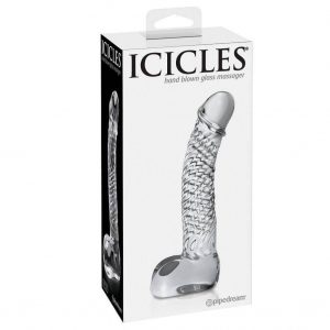 Icicles Number 61 Hand Blown Glass Massager Sex Toys | SEX Shop Ireland 3