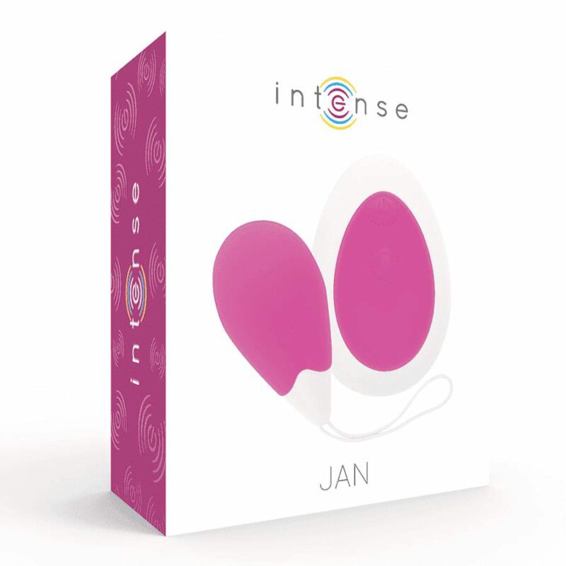Intense Jan Vibrating Egg Remote Deep Pink Sex Toys | SEX Shop Ireland 10