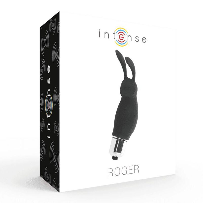 Intense Rabbit Roger Black Clitoral Stimulators | SEX Shop Ireland 6