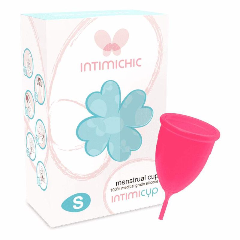 Intimichic Menstrual Cup Medical Grade Silicone Size S Intimate Care & Parapharmacy | SEX Shop Ireland 4