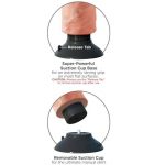 King Cock – 6″- 15.24 Cm Vibrating Cock Flesh Clitoral Stimulators | SEX Shop Ireland 15