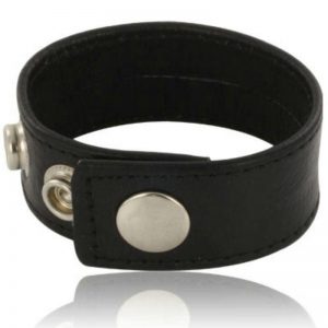 Leather Body Cock And Ball Strap With Snaps – Black Cock Rings | SEX Shop Ireland