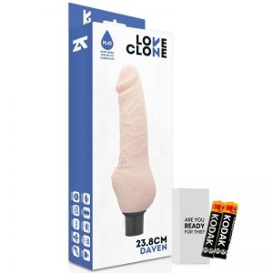 Loveclone Daven Self Lubrication Dong Flesh 23.8 Cm Classic Vibrators | SEX Shop Ireland