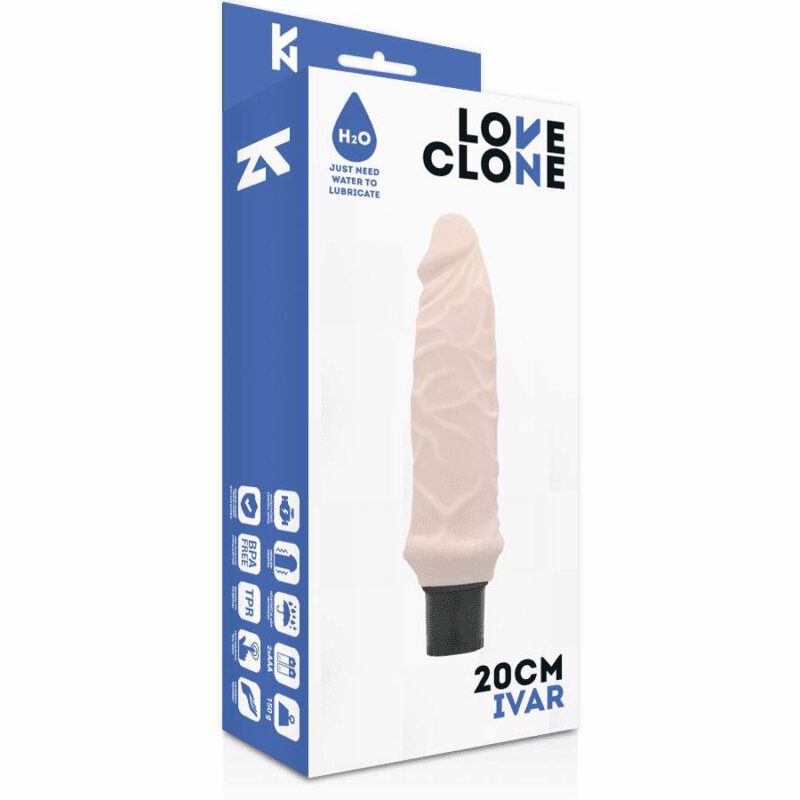 Loveclone Ivar Self Lubrication Dong Flesh 20cm Classic Vibrators | SEX Shop Ireland 7