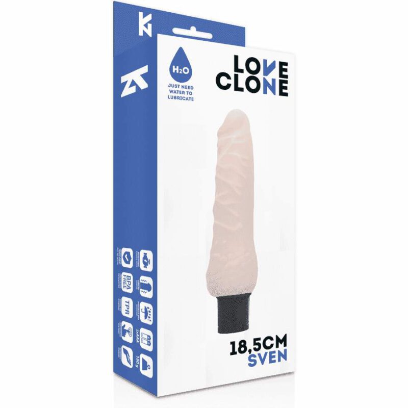 Loveclone Sven Self Lubrication Dong Flesh 18.5m Classic Vibrators | SEX Shop Ireland 7