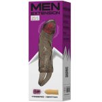 Men Extension Vibrating Cover For Penis With Strap Flesh 13.5 Cm Penis Extenders & Sleeves | SEX Shop Ireland 8