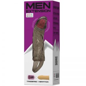 Men Extension Vibrating Cover For Penis With Strap Flesh 13.5 Cm Penis Extenders & Sleeves | SEX Shop Ireland 3