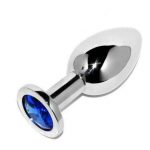 Metalhard Anal Plug Diamond Blue Small 5.71cm Butt Plugs | SEX Shop Ireland 7