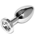 Metalhard Anal Plug Diamond Clear Small 5.71cm Butt Plugs | SEX Shop Ireland 7