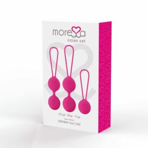 Moressa Osian Set Premium Silicone  Pink Balls, eggs and bullets | SEX Shop Ireland 3