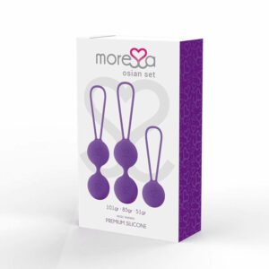 Moressa Osian Set Premium Silicone  Purple Balls, eggs and bullets | SEX Shop Ireland 3