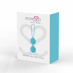 Moressa Osian Three Premium Silicone Turquoise Balls, eggs and bullets | SEX Shop Ireland 3
