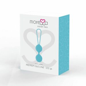 Moressa Osian Two Premium Silicone  Turquoise Balls, eggs and bullets | SEX Shop Ireland 3