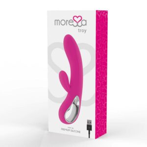 Moressa Troy Premium Silicone Rechargeable Rabbit Vibrators | SEX Shop Ireland 3