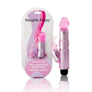 Naughty Puppy Vibrator Pink Masturbators for Women | SEX Shop Ireland