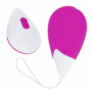 Oh Mama Textured Vibrating Egg 10 Modes – Purple And White Sex Toys | SEX Shop Ireland