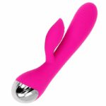 Ohmama Usb Rechargeable Silicone Rabbit Vibrator 10 Speeds 19 Cm Rabbit Vibrators | SEXstore.ie 7