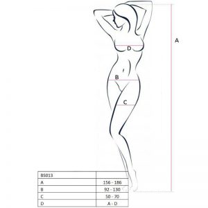 Passion Woman Bs013 Bodystocking Red One Size Bodystocking | SEX Shop Ireland 3