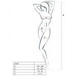 Passion Woman Bs019 Bodystocking Black One Size Crotchless bodysuits | SEX Shop Ireland 7