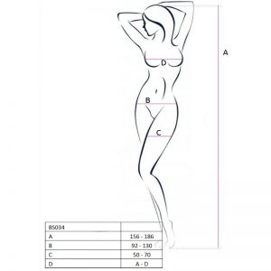 Passion Woman Bs034 Bodystocking Red One Size Bodystocking | SEX Shop Ireland 3