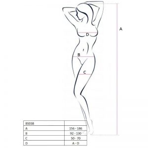 Passion Woman Bs038 Bodystocking Red One Size Bodystocking | SEX Shop Ireland 3