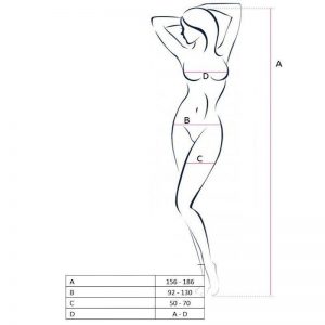 Passion Woman Bs050 Bodystocking – Red One Size Bodystocking | SEX Shop Ireland 3