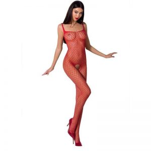 Passion Woman Bs071 Bodystocking – Red One Size Bodystocking | SEX Shop Ireland