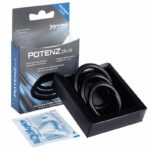 Potenzplus Black, Set Of 3 (s, M, L) Cock Rings | SEX Shop Ireland 8