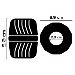 Powering Super Flexible Resistant Ring  5cm Pr11 Black Cock Rings | SEX Shop Ireland 11