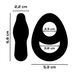 Powering Super Flexible Resistant Ring  Pr14 Double Black Accessories for the penis | SEXstore.ie 11