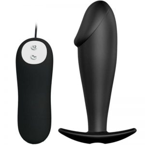 Pretty Love Bottom Silicone Anal Plug Penis Design 12 Modes Of Vibration Anal Sex Toys | SEX Shop Ireland