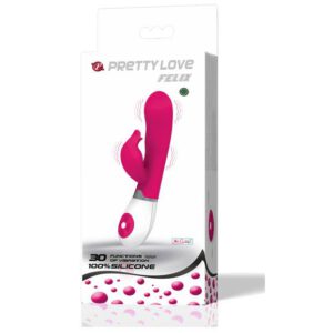 Pretty Love Flirtation-  Felix Vibrator Clitoral Stimulators | SEX Shop Ireland
