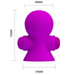 Pretty Love Stimulating Nipple Suckers 12 Modes Of Vibration Purple BDSM Toys & Accessories | SEX Shop Ireland 17