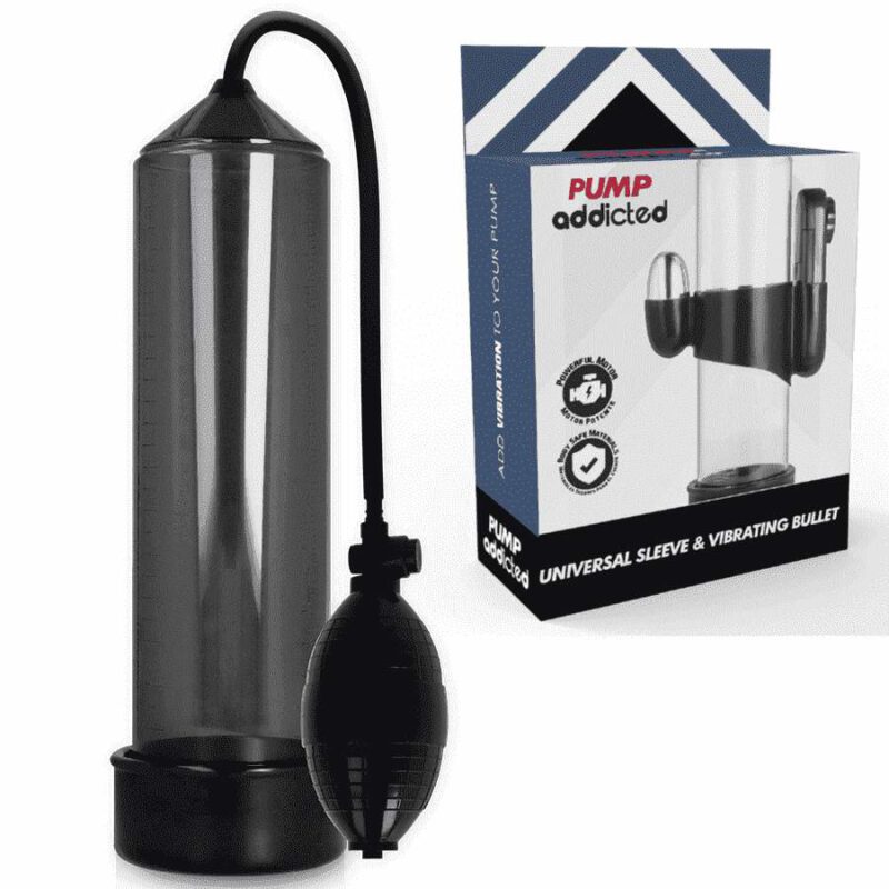 Pump Addicted Rx3 Black Vibrator Penis Pumps | SEX Shop Ireland 4